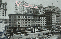 Sign in Times Square