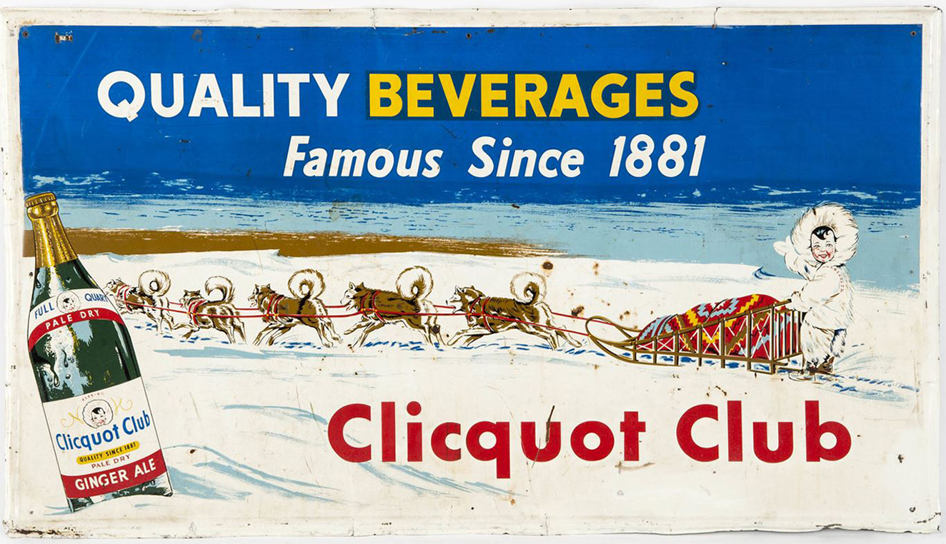 metal sign